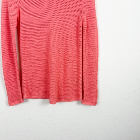 J. Mclaughlin Donna Linen Blend Open Knit Sweater Size XS - Picture 2 of 5